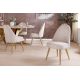 Seturi scaune, HoReCa - Set de 2 scaune, Catifea Raiata, Bej, MIA CASA, A-45926 VC