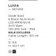 Lampadare - Lampadar design minimalist LUVIA NVL-9011450