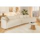 Canapele - Canapea semicirculara XXL, Tesatura Boucle, Bej, ATELIER L 330cm, A-46548 VC