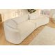 Canapele - Canapea semicirculara XXL, Tesatura Boucle, Bej, ATELIER L 330cm, A-46548 VC