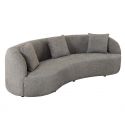 Canapea semicirculara, Tesatura Boucle, Gri, ATELIER 230cm, A-46545 VC