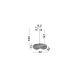 Pendule, Lustre suspendate - Lustra bambus design natural ADALINE NVL-9586537