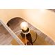 Veioze - Lampa de masa, Lemn, Tesatura Boucle, Alb, LOVERS 60cm, A-46649 VC