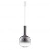 Pendul LED design decorativ NOSTOS Smokey Gray, NVL-9009222
