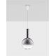 Pendule, Lustre suspendate - Pendul LED design decorativ NOSTOS Smokey Gray, NVL-9009222