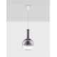 Pendule, Lustre suspendate - Pendul LED design decorativ NOSTOS Smokey Gray, NVL-9009222