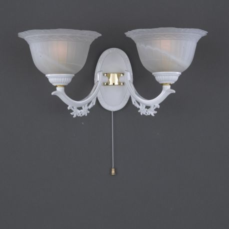Aplice, corpuri de iluminat pentru pereti - Aplica de perete clasica design italian 9652