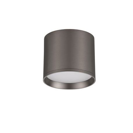 Plafoniere cu spoturi, Spoturi aplicate - Spot LED aplicat diametru 10cm ZIAZA nickel negru, NVL-9695167