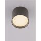 Plafoniere cu spoturi, Spoturi aplicate - Spot LED aplicat diametru 10cm ZIAZA nickel negru, NVL-9695167