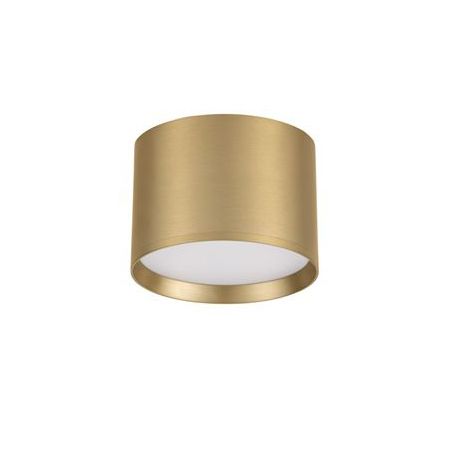 Plafoniere cu spoturi, Spoturi aplicate - Spot LED aplicat diametru 12cm ZIAZA auriu, NVL-9695168