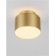 Plafoniere cu spoturi, Spoturi aplicate - Spot LED aplicat diametru 11cm OZEN auriu, NVL-9695170