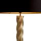 Lampadare - Lampadar LUX, Metal Alama Vintage, Tesatura Neagra, Costanza, 119987 HZ