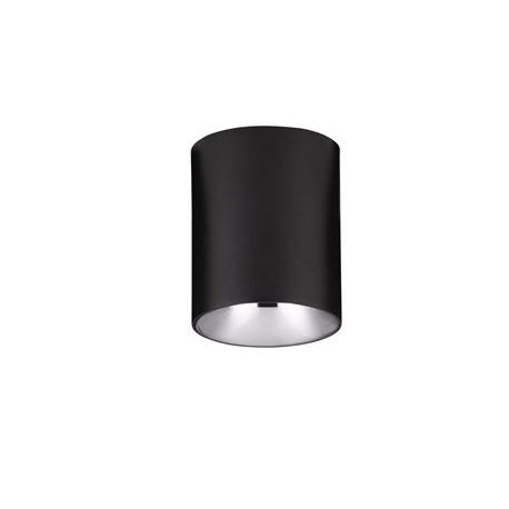 Plafoniere cu spoturi, Spoturi aplicate - Spot LED aplicat diametru 7,2cm ANETO negru, NVL-9695151