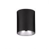 Spot LED aplicat diametru 7,2cm ANETO negru, NVL-9695151