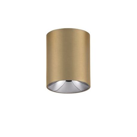 Plafoniere cu spoturi, Spoturi aplicate - Spot LED aplicat diametru 7,2cm ANETO auriu, NVL-9695152