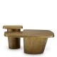 Masute Living - Set de 2 masute LUX, Aluminiu, Alama Vintage, Pierro, 119613 HZ