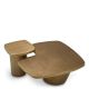 Masute Living - Set de 2 masute LUX, Aluminiu, Alama Vintage, Pierro, 119613 HZ