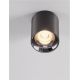 Plafoniere cu spoturi, Spoturi aplicate - Spot LED aplicat diametru 7,2cm ANETO nickel negru, NVL-9695153