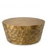 Masuta de cafea LUX, Aluminiu, Alama Vintage, Fiorentino, 119330 HZ