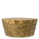 Masute Living - Masuta de cafea LUX, Aluminiu, Alama Vintage, Fiorentino, 119330 HZ