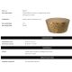 Masute Living - Masuta de cafea LUX, Aluminiu, Alama Vintage, Fiorentino, 119330 HZ