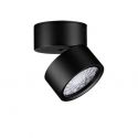 Spot LED aplicat directionabil diametru 8cm PULL negru, NVL-9030770