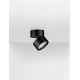 Plafoniere cu spoturi, Spoturi aplicate - Spot LED aplicat directionabil diametru 8cm PULL negru, NVL-9030770