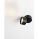 Plafoniere cu spoturi, Spoturi aplicate - Spot LED aplicat directionabil diametru 8cm PULL negru, NVL-9030770
