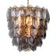 Candelabre, Lustre - Candelabru LUX, Otel Alama Vintage, Sticla Fumurie, Elias, 118357 HZ