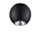 Spot LED aplicat diametru 8,5cm NANO negru, NVL-9052029