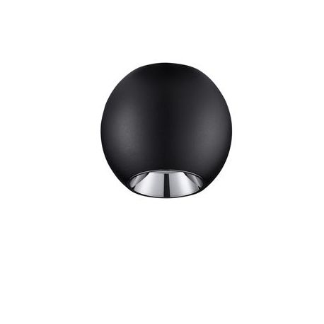 Plafoniere cu spoturi, Spoturi aplicate - Spot LED aplicat diametru 8,5cm NANO negru, NVL-9052029
