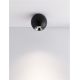 Plafoniere cu spoturi, Spoturi aplicate - Spot LED aplicat diametru 8,5cm NANO negru, NVL-9052029