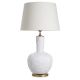 Veioze - Lampa de masa LUX, Ceramica, Tesatura, Andorra, 119667 HZ