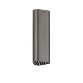 Plafoniere cu spoturi, Spoturi aplicate - Spot LED aplicat design modern ETHO nickel, NVL-9695157