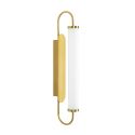 Aplica de perete LED, Sticla Verticala, MILKY GLASS, ZB-25152