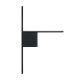 Aplica de perete LED, Geometric, Minimalist, 12W BLACK, ZB-25148