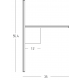 Aplice, corpuri de iluminat pentru pereti - Aplica de perete LED, Geometric, Minimalist, 12W BLACK, ZB-25148