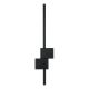 Aplice, corpuri de iluminat pentru pereti - Aplica de perete LED, Geometric, Minimalist, 19W BLACK, ZB-25147