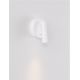Aplice, corpuri de iluminat pentru pereti - Aplica cu Spot LED directionabil stil minimalist TICO alba, NVL-9695146