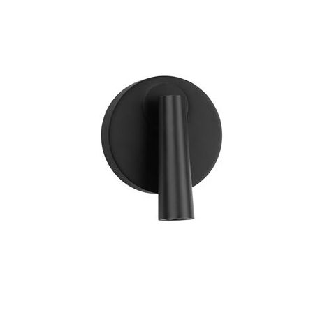 Aplice, corpuri de iluminat pentru pereti - Aplica cu Spot LED directionabil stil minimalist TICO negru, NVL-9695147