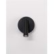 Aplice, corpuri de iluminat pentru pereti - Aplica cu Spot LED directionabil stil minimalist TICO negru, NVL-9695147