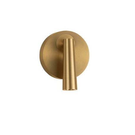 Aplice, corpuri de iluminat pentru pereti - Aplica cu Spot LED directionabil stil minimalist TICO auriu, NVL-9695148