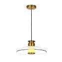 Lustra Suspendata LED, Ambientala, Sticla Transparenta, 10W, ZB-25141
