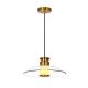 Pendule, Lustre suspendate - Lustra Suspendata LED, Ambientala, Sticla Transparenta, 10W, ZB-25141