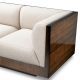 Canapele - Canapea design LUX, Furnir de eucalipt lucios, Sebastian, 119412 HZ
