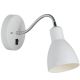 Aplice cu Spot - Aplica de perete cu intrerupator Cyclone alb, 2512741001 NL