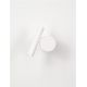 Aplice, corpuri de iluminat pentru pereti - Aplica cu Spot LED directionabil stil minimalist CICLO alba, NVL-9540284
