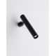 Aplice, corpuri de iluminat pentru pereti - Aplica Spot LED directionabil stil minimalist ARLO negru, NVL-9232132