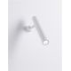 Aplice, corpuri de iluminat pentru pereti - Aplica Spot LED directionabil stil minimalist ARLO alba, NVL-9232133