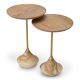 Masute Living - Set de 2 masute design LUX Onyx, Lemn, Puglia, 119346 HZ